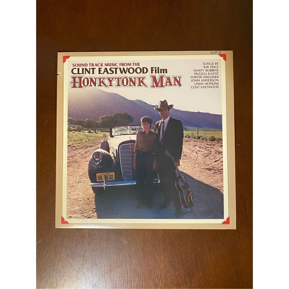 Vintage 1982 Clint Eastwood Honkytonk man vinyl